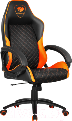 Кресло геймерское Cougar  Fusion, черный/оранжевый - фото4